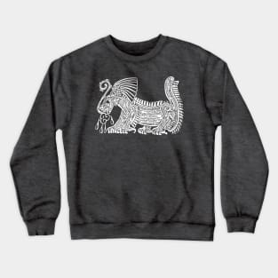 Teotihuacan Jaguar Crewneck Sweatshirt